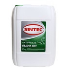 Антифриз Sintec "Euro", зеленый, G-11, 10 кг 4768579 - фото 91115