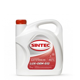 Антифриз Sintec "Lux", красный, G12, 5 кг 4768580