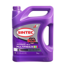 Антифриз Sintec "Multi Freeze", 5 кг, (Акция 5 кг по цене 4 кг) 4768582