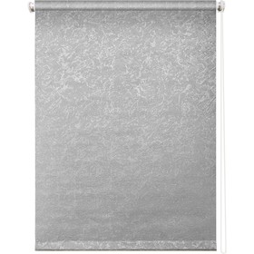 Рулонная штора «Фрост», 100 х 175 см, цвет серый