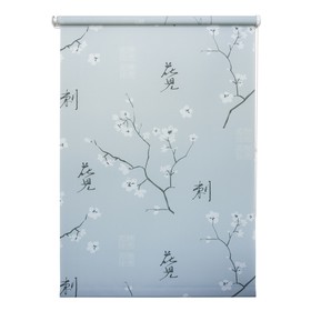 Рулонная штора «Япония», 100 х 175 см, цвет серый