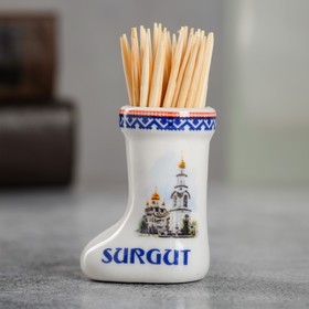 Сувенир для зубочисток в форме валенка «Сургут» в Донецке