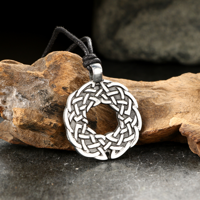 Амулет-брелок, тотем "Кельтские узлы" №12, металлический - фото 798386607