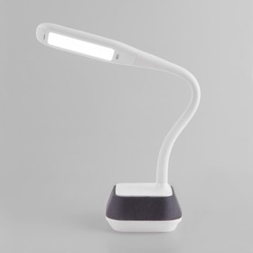 Настольная лампа Voice, 4Вт LED, 6500К, 260лм, цвет белый