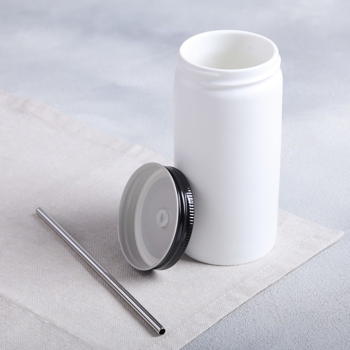 Стакан с трубочкой «Ты моя вселенная», 480 мл - фото 798387716