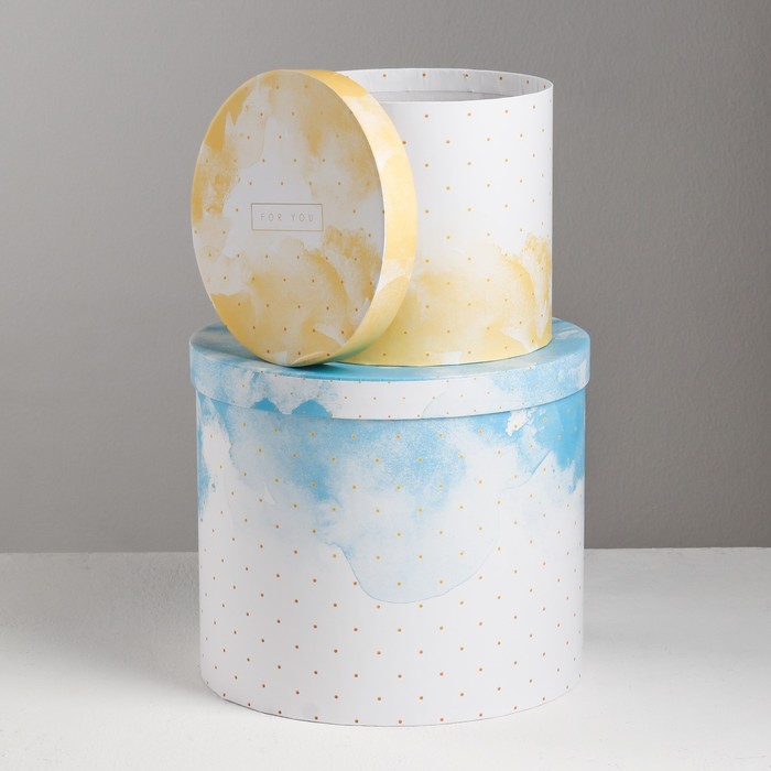 Набор подарочных коробок  5 в 1 «Воздух», 13 × 14‒19.5 × 22 см - фото 798387949