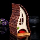 Чайный домик "Лесная тень" из дуба и сосны, 14×14×26 см Чайный домик "Лесная тень" из дуба и сосны, 14×14×26 см
