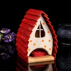 Чайный домик "Домик лисицы" из дуба и сосны, 14×14×21 см Чайный домик "Домик лисицы" из дуба и сосны, 14×14×21 см