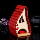 Чайный домик "Утренние танцы" из дуба и сосны, 14×14×24 см Чайный домик "Утренние танцы" из дуба и сосны, 14×14×24 см