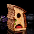 Чайный домик "Светлая стрелка" из дуба и сосны, 14×14×24 см Чайный домик "Светлая стрелка" из дуба и сосны, 14×14×24 см