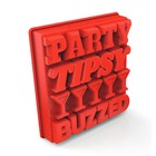 Форма для льда Party, красная Форма для льда Party, красная