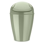 Корзина для мусора с крышкой Del m, 12 л, эвкалиптовая Корзина для мусора с крышкой Del m, 12 л, эвкалиптовая