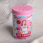 Ёмкость для сыпучих продуктов Ice cream, 100 мл, 7×5,5×8 см, с отверстиями и ручкой 4577786 - фото 6652927