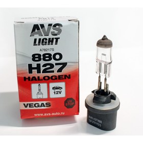 Лампа автомобильная AVS Vegas H27/880 12 В, 27 Вт