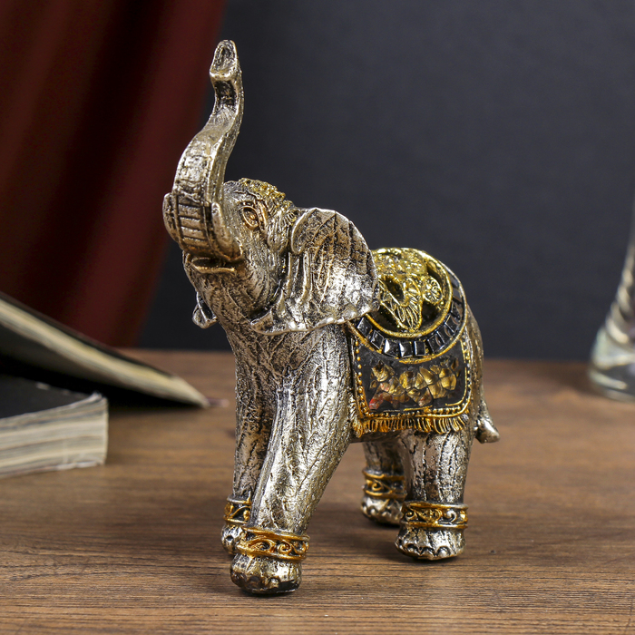 Сувенир "Слон в декоративной попоне"