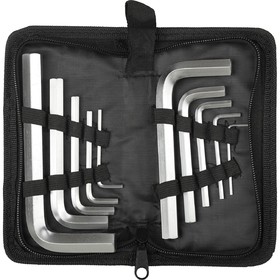 Набор имбусовых ключей STAYER 2740-H10_z01, короткие, Cr-V, HEX 2-14 мм, 10 предметов 4781684
