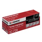 Картридж SONNEN 728 для Canon i-SENSYS MF4370/4410/4430/4450/4550/4570/4580 (2100k),черный 4786135 - фото 7943471