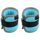 Neoprene weighting 0.25 kg (weight of a pair of 0.5 kg), color blue
