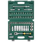 Набор торцевых головок Kraftool 27886-h60_z02, 60 предметов, 10-32 мм, 1/2", CrV/S2 4791133 - фото 91719
