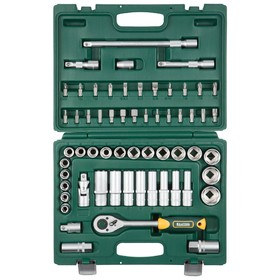 Набор торцевых головок Kraftool 27886-h60_z02, 60 предметов, 10-32 мм, 1/2", CrV/S2 4791133