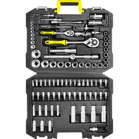 Набор инструментов STAYER MASTER 27760-H94, 94 предмета, 4-19 мм, 1/4", 1/2" 4791154