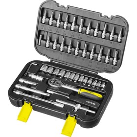 Набор инструментов STAYER MASTER 27760-H46, 46 предметов, 4-14 мм, 1/4" 4791155
