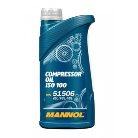 Масло компрессорное MANNOL Compressor Oil ISO 100 мин., 1л 3946722