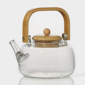 Чайник заварочный «Эко», 0,8 л, с металлическим ситом