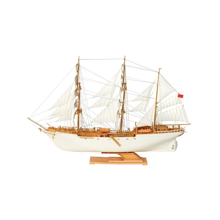 Сборная модель-копия "Учебно-парусное судно "Товарищ"