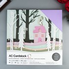 Набор текстурированного кардстока American Crafts - «WINTER» - 30.5х30.5 см - 60 листов