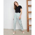 Футболка женская MINAKU Basic line, цвет чёрный, размер 42 - фото 803252036