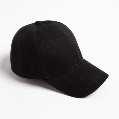 MINAKU plain baseball cap, size 58, black