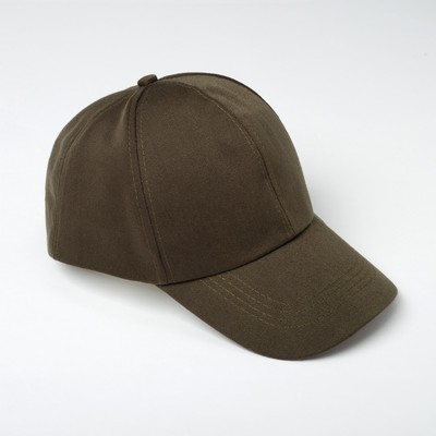 MINAKU plain baseball cap, size 58, color green