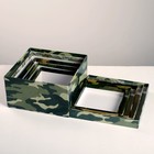 Набор подарочных коробок 5 в 1 «С 23 февраля», 14 х 14 х 8 - 22 х 22 х 12 см 4611600