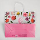 Пакет подарочный крафт «С 8 Марта», 32 × 28 × 15 см 4544682