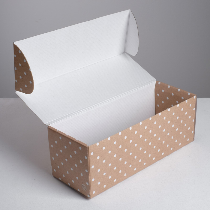 Коробка складная «Крафт», 12 х 33,6 х 12 см - фото 798405266