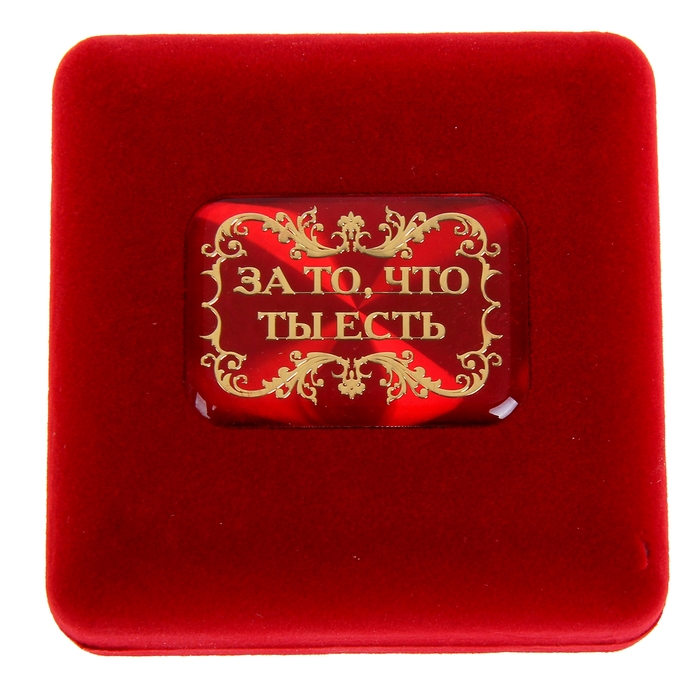 Медаль в бархатной коробке "За то, что ты есть"