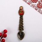 Spoon matryoshka gift Ryabina, 2.3 x 11 cm Spoon matryoshka gift Ryabina, 2.3 x 11 cm