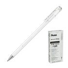 Ручка гелевая Pentel Hybrid Milky узел 0.8мм, чернила пастельные белые K108-PW 4782816 - фото 6905677