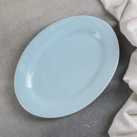 Блюдо Доляна «Амелия», 24,5x18 см, цвет голубой