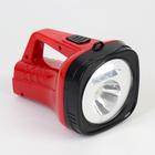 Flashlight spotlight rechargeable, 2 W+3 W, 800 mAh, AC 220V, 18.5х12х11, mix