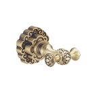 Крючок Bronze de Luxe K25205, двойной, подвесной, бронза Крючок Bronze de Luxe K25205, двойной, подвесной, бронза
