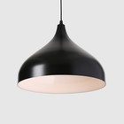 Светильник 6253 1х40Вт Е14 черный 32х32х25см - фото 2650039