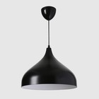 Светильник 6253 1х40Вт Е14 черный 32х32х25см - фото 2650040