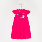 Платье для девочки, рост 80 см, цвет розовый - фото 6656286