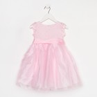 Платье для девочки, рост 80 см, цвет розовый - фото 107413197