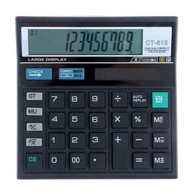 Калькулятор настольный, 12-разрядный, CT-512, двойное питание в Донецке