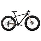 Велосипед 26" Forward Bizon, 2020, цвет чёрный/бежевый, размер 18" Велосипед 26" Forward Bizon, 2020, цвет чёрный/бежевый, размер 18"