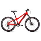 Велосипед 24" Forward Titan 2.0 disc, 2020, цвет красный, размер 13" Велосипед 24" Forward Titan 2.0 disc, 2020, цвет красный, размер 13"
