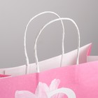 Пакет подарочный крафт «8 Марта», 32 × 28 × 15 см 4544685